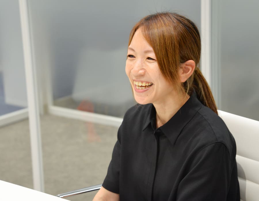 キッズエール小牧で働く松岡先生の写真